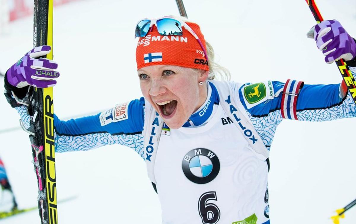 Kaisa Makarainen biatlon Pokljuka | Foto Vid Ponikvar