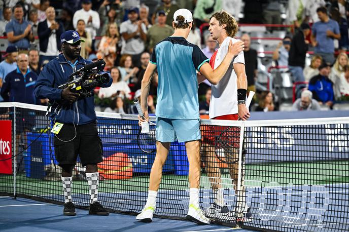 Jannik Sinner, Andrej Rubljov | Foto Reuters