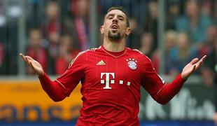 Bayern po četrtfinale brez Riberyja: vskočil bo Robben