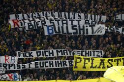 Oster odziv nemške nogometne zveze na huliganski izpad v Bundesligi