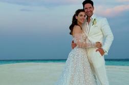 Znani osebni trener se je poročil na rajskem otočju