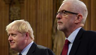 Johnson in Corbyn v prvem televizijskem volilnem spopadu