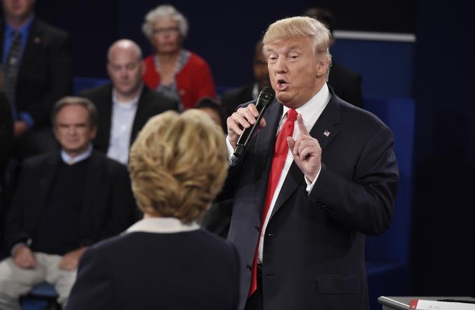 Donald Trump je tokrat pustil boljši vtis kot na prvem soočenju. Bo to dovolj za zmago? | Foto: Reuters