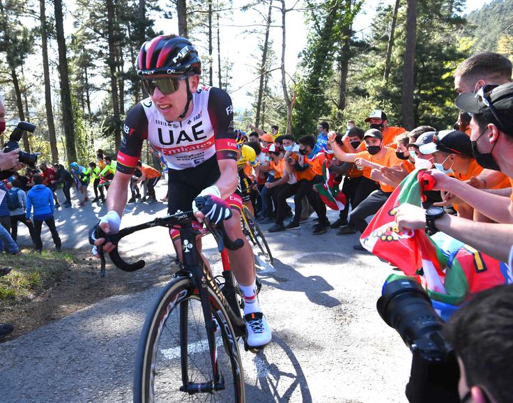 Tadej Pogačar Primož Roglič Dirka po Baskiji | Foto: Guliverimage/Vladimir Fedorenko