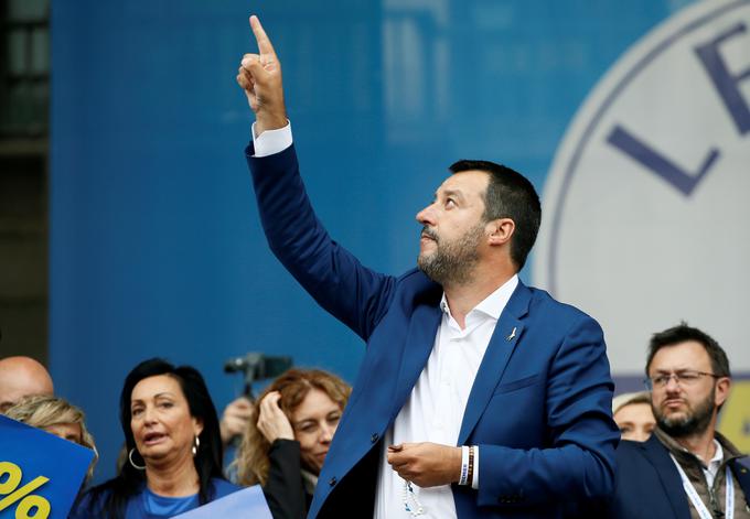 Ustrezen odlok, ki ga je podpisal italijanski notranji minister Matteo Salvini, je sicer začel veljati že 15. junija, a je potreboval potrditev v parlamentu, da ostane del italijanske zakonodaje. | Foto: Reuters