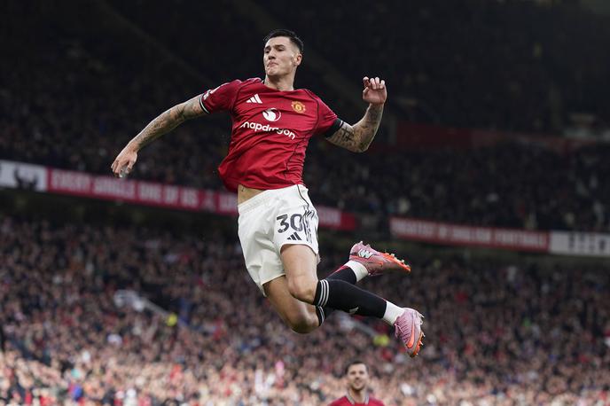 Manchester United Benjamin Šeško | Benjamin Šeško je dosegel svoj prvi zadetek na Old Traffordu, skupno pa drugega za Manchester United. | Foto Guliverimage