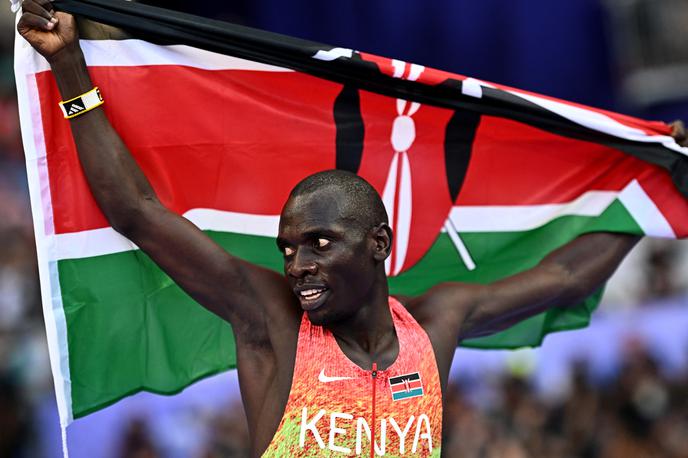 Emmanuel Wanyonyi | Emmanuel Wanyonyi je novi olimpijski prvak v teku na 800 metrov. | Foto Reuters