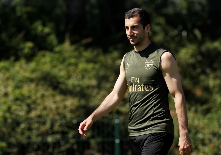 Henrikh Mkhitaryan je danes opravil zdravniški pregled v Milanu in postal novi član Interja.  | Foto: Reuters