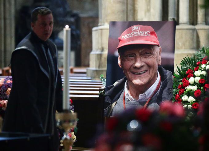 Niki Lauda pogreb | Foto: Reuters