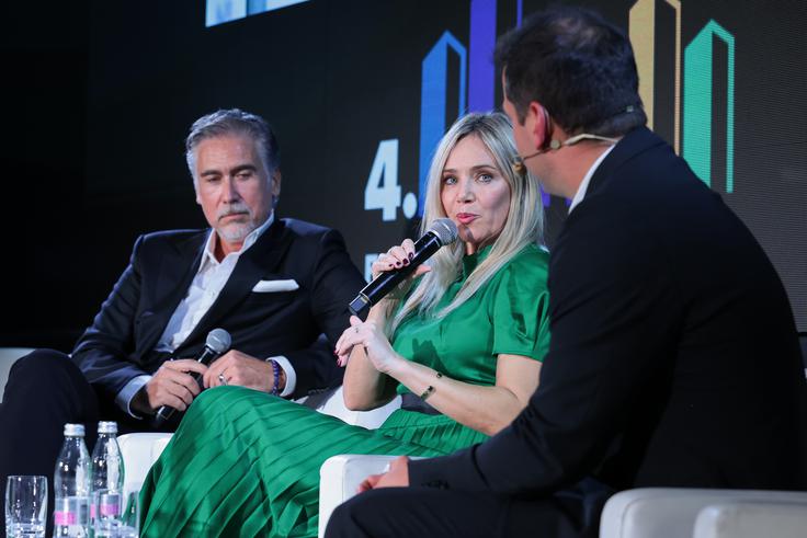 Katarina Čas je spregovorila tudi o svojem partnerju: "Res ni tipičen Italijan, ima pa neko energijo, ki je očitno nisem našla pri nobenem Slovencu." | Foto: SBC - Klub slovenskih podjetnikov