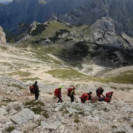 gore, reševalci, gorski reševalci