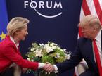 Donald Trump in Ursula von der Leyen leta 2020