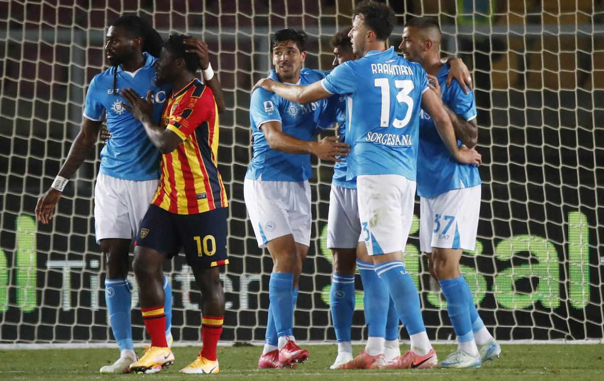 Napoli | Napoli je slavil pri Lecceju. | Foto Reuters