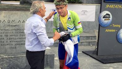 Nov izjemen dosežek slovenskega ultramaratonca #foto #video
