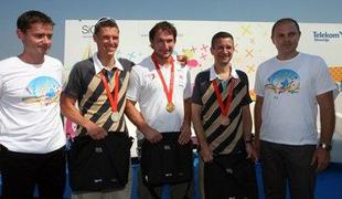 Slovenski olimpijski junaki nad Ljubljano
