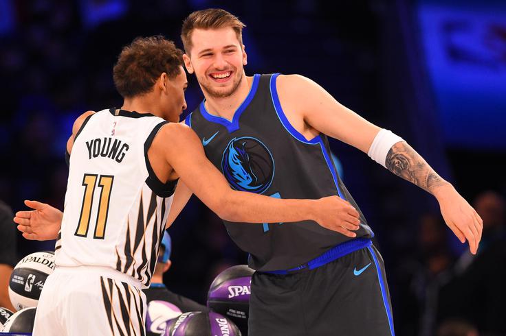 Luka Dončić Trae Young | Foto: Reuters
