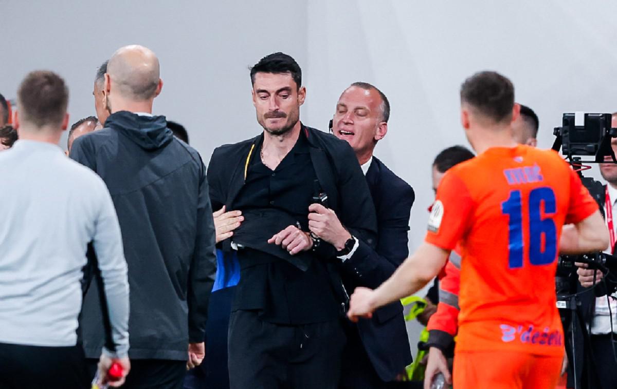 Albert Riera | Albert Riera po koncu pokalne finalne tekme | Foto Aleš Fevžer