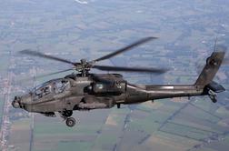 V Teksasu strmoglavil vojaški helikopter Apache
