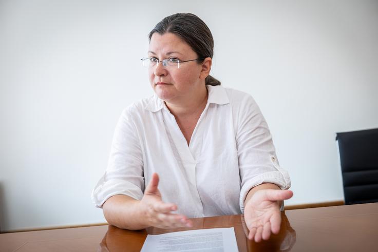"Želim samo, da organi pregona, ki so za to pristojni, opravijo svoje delo," o primeru Mijič pravi Katja Kokot.  | Foto: Gaja Hanuna