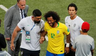 Brazilci so si dve uri po tekmi globoko oddahnili