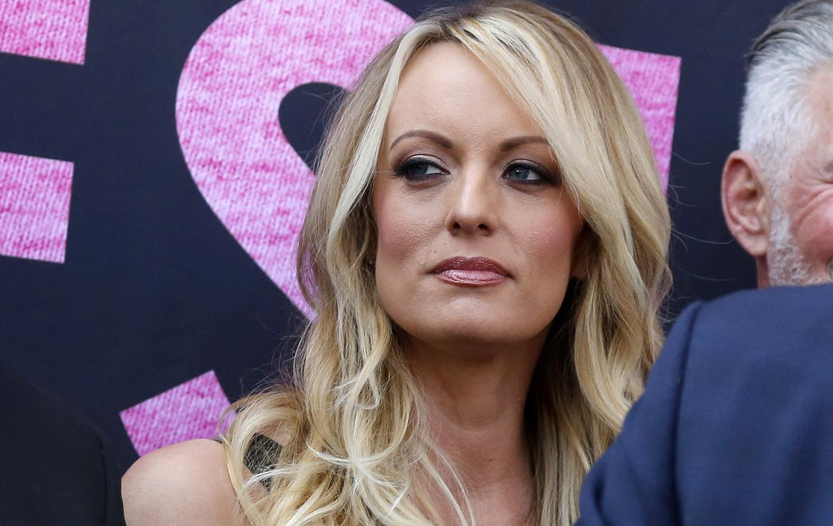 Stormy Daniels | Donaldu Trumpu bodo v petek izrekli kazen zaradi ponarejanja poslovnih dokumentov za plačilo pornografski igralki Stormy Daniels za molk o njunem spolnem odnosu. Na fotografiji: Stormy Daniels (njeno pravo ime je Stephanie A. Gregory Clifford). | Foto Guliverimage