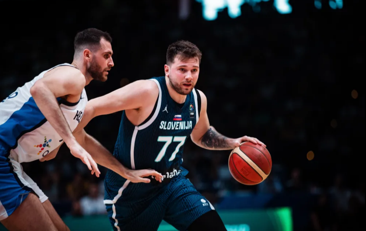 Luka Dončić, slovenska košarkarska reprezentanca | Luka Dončić je za Slovenijo nazadnje igral v lanskih junijskih kvalifikacijah za olimpijske igre. | Foto FIBA