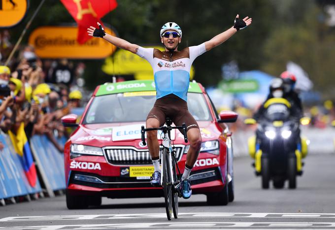 Francoz Nans Peters je lani dobil etapo na Giru, letos je prišel še do prestižnejše na domačem Touru. | Foto: Reuters