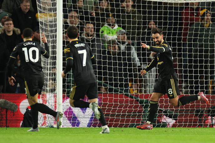 Bruno Fernandes Manchester United | Manchester je dosegel visoko zmagao s 4:1, dva gola je dal Bruno Fernandes. | Foto Reuters