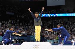 Brazilka, ki se ji priklanja tudi kraljica gimnastike Simone Biles #video