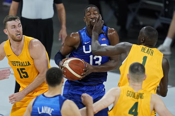 ZDA Avstralija | Ameriški košarkarji so po porazu z Nigerijo izgubili še z Avstralci. | Foto Guliverimage