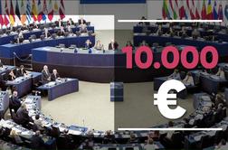 Evropski poslanci mesečno zaslužijo več kot deset tisoč evrov #video