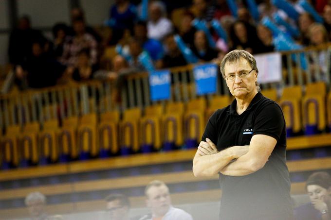 Trener Calcit Volleyballa Marko Brumen je za poraz krivil slab sprejem in servis svojih varovancev. | Foto: 