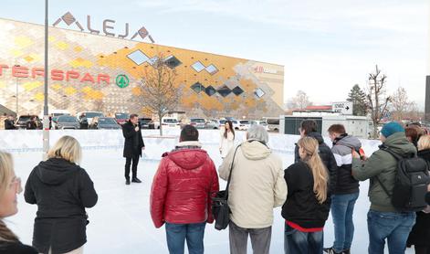 ALEJA kot prva odpira drsališče na prostem v Ljubljani
