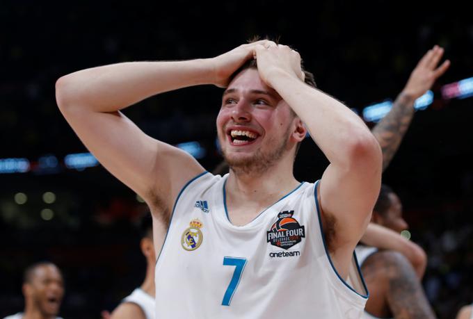 Dončić je postal najboljši evropski košarkar še kot najstnik. | Foto: Reuters