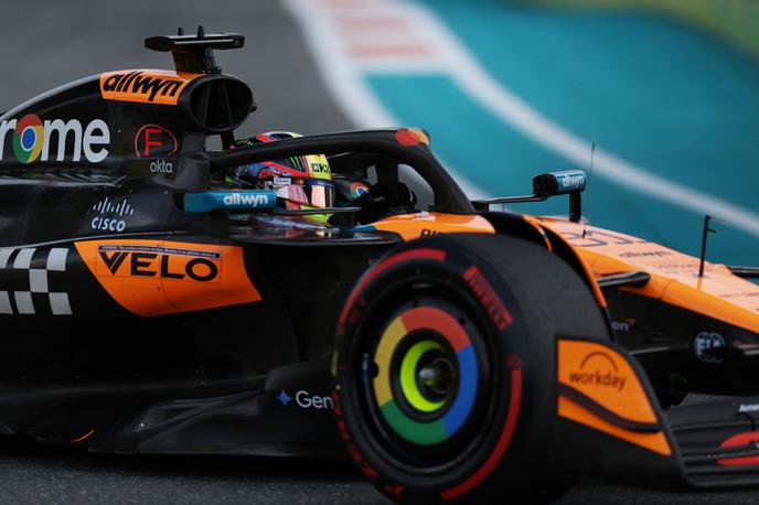 Miami Oscar Piastri McLaren | Oscar Piastri bo na šesti dirki sezone štartal kot vodilni v prvenstvu. Letos je dobil že tri dirke. | Foto Reuters
