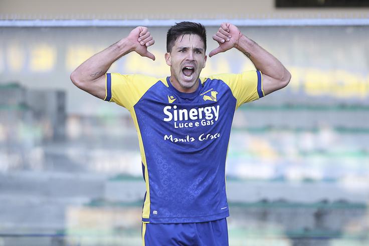 Giovanni Simeone je zabil poker golov. | Foto: Guliverimage/Vladimir Fedorenko
