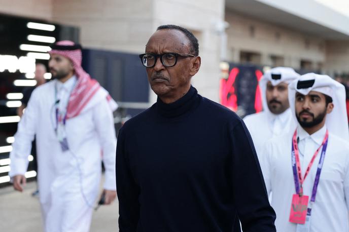 Paul Kagame | Predsednik Ruande Paul Kagame je obiskal nedavno dirko F1 v Katarju. | Foto Reuters