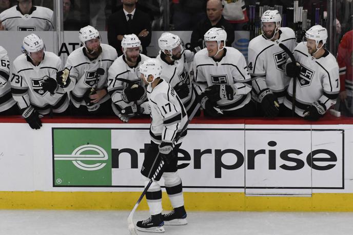 Los Angeles Kings | Hokejisti Los Angeles Kings so v derbiju začelja lige NHL pokvarili načrte St. Louisu. | Foto Reuters