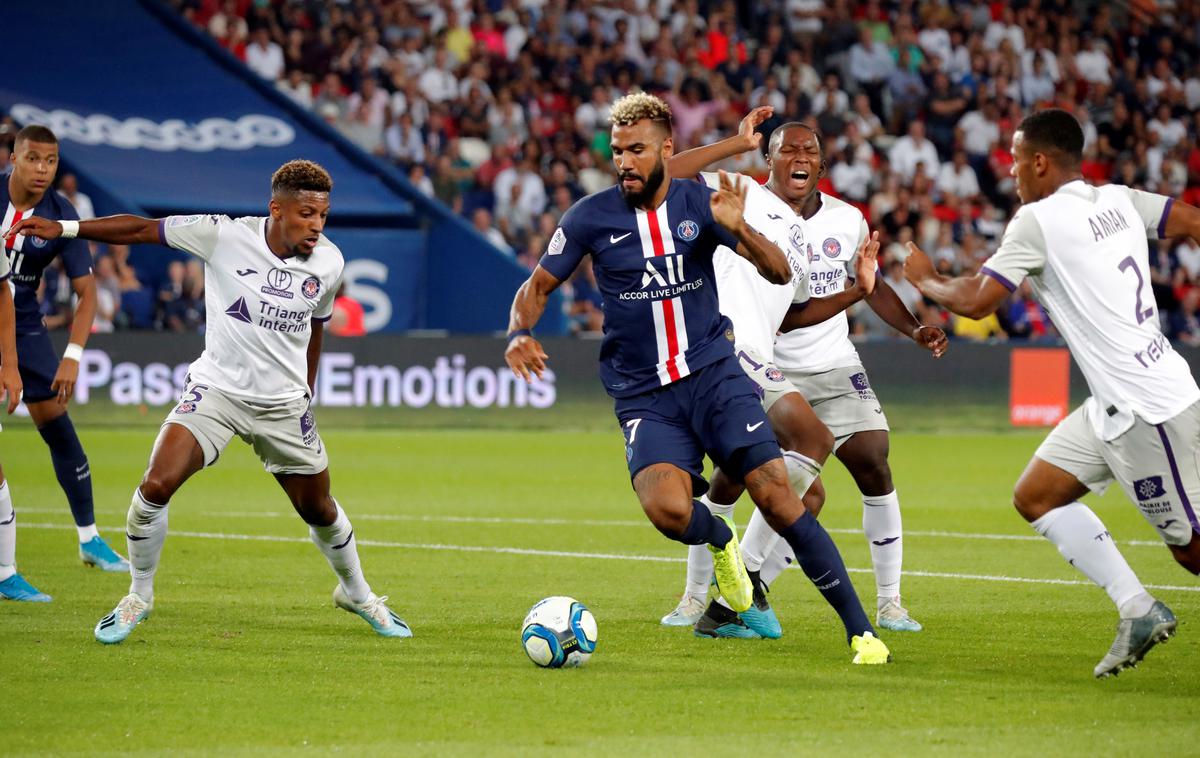 PSG - Eric Maxim Choupo-Moting | Parižani so se poigrali s Toulousom, dva gola mu je zabil Eric Maxim Choupo-Moting. | Foto Reuters