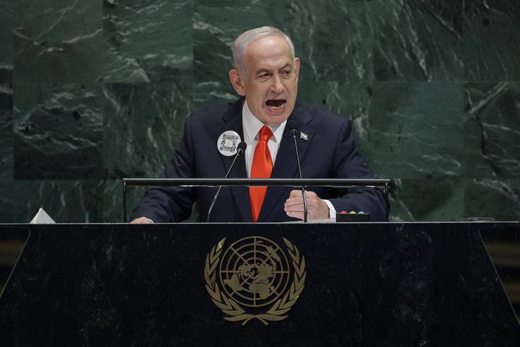 Netanjahu ni bil nič manj oster do obstoja palestinske države, rekoč da bi bil to "nacionalni samomor" za Izrael. | Foto: Reuters