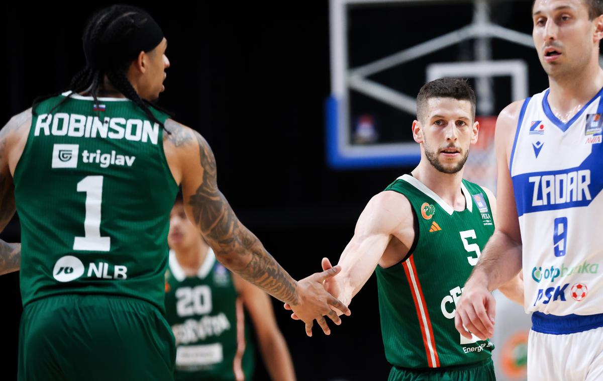 Cedevita Olimpija : Zadar | Cedevita Olimpija je ugnala Zadar. | Foto Filip Barbalić