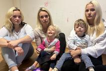 družina, tragedija, štirje otroci