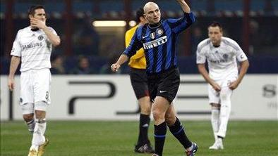 Inter v London s tesno prednostjo