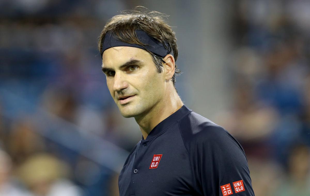 Roger Federer | Roger Federer se bo v finalu Cincinnatija udaril z Novakom Đokovićem, ki lovi svoj prvi naslov na tem turnirju, Švicar pa osmega. Srb bi v primeru zmage postal prvi teniški igralec, ki se je veselil končne zmage na vseh devetih turnirjih serije masters. | Foto Guliver/Getty Images