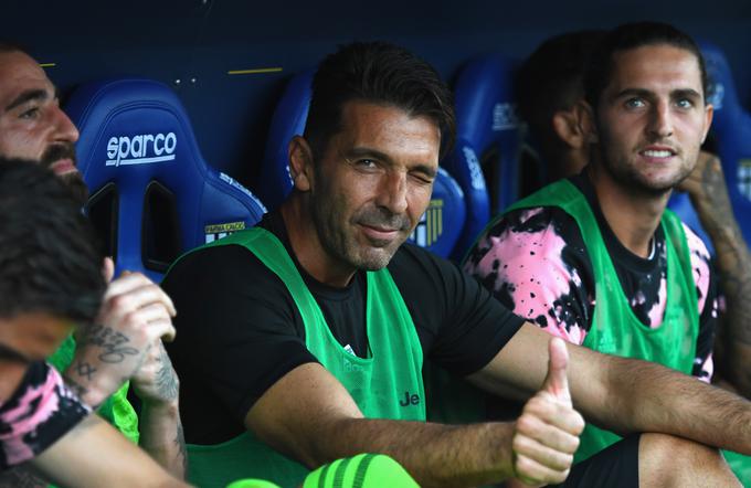 Gigi Buffon, ki se je po vrnitvi v Juventus sprijaznil z vlogo rezervista, je bil najboljši že 13-krat. | Foto: Getty Images