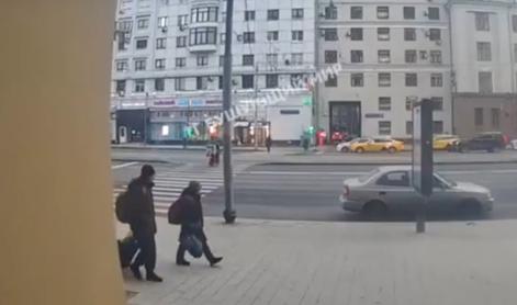 Srhljiv prizor iz Moskve: bil je na mestu mrtev #video