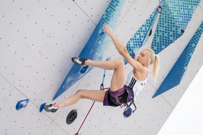 Janja Garnbret Seul 2025 | Janja Garnbret je z odliko opravila s kvalifikacijami težavnosti na svetovnem prvenstvu v južnokorejskem Seulu. | Foto Slobodan Maletič