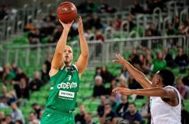 Cedevita Olimpija : Darušafaka, evropski pokal, eurocup