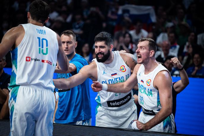 slovenska košarkarska reprezentanca Slovenija : Avstralija SP 2023 Zoran Dragić Žiga Dimec | Žiga Dimec se seli v Turčijo. | Foto FIBA