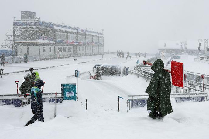 Livigno sneg | V Livignu je zapadla velika količina novega snega. | Foto Reuters